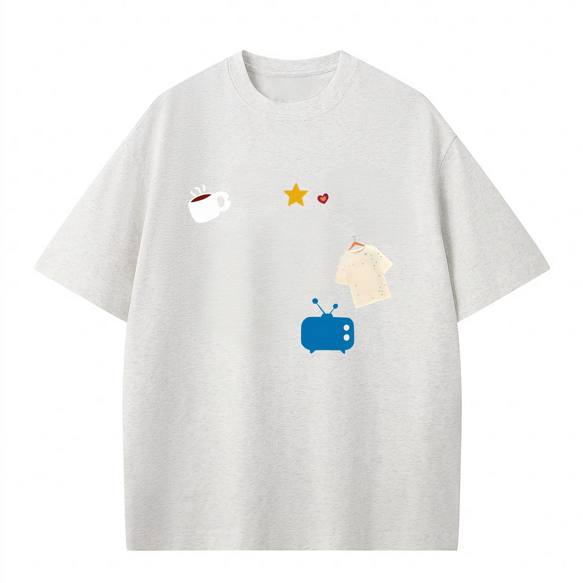 Cute Oversized Graphic T-Shirt